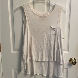 Free People “we the Free” white xs white tunic top